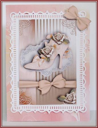 Lovely Soft Shoe Card for Any Occasion by Rae Trees