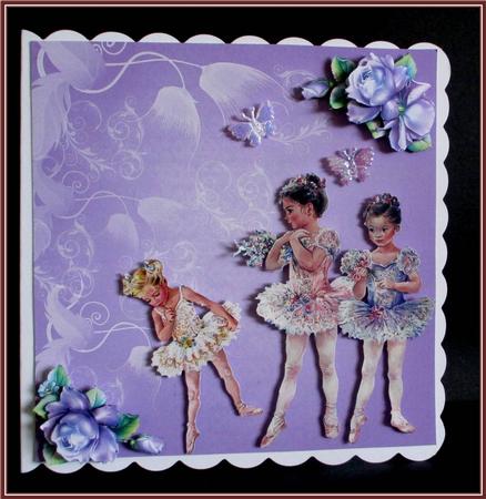 Cu 6 Floral Backing Papers by Rae Trees