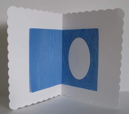 Wood Paper Blue Insert 2 by Rae Trees