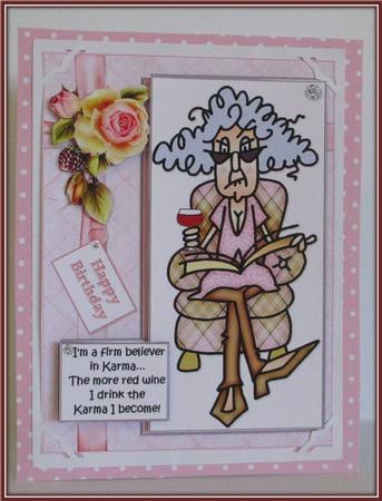 Stella is Karma Quick Card by Rae Trees