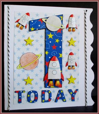 One Today Space A5 Decoupage by Rae Trees