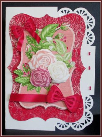 Floral Scented Bouquet Bracket Card Kit by Rae Trees