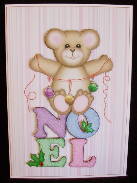 Noel Card Front by Rae Trees