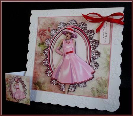 Pretty in Pink 8x8 Mini Kit by Rae Trees