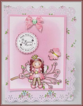 Tiny Flower Clusters Backing Paper by Rae Trees