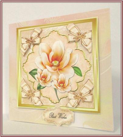 Beautiful Orange Flower 8x8 Mini Kit by Rae Trees