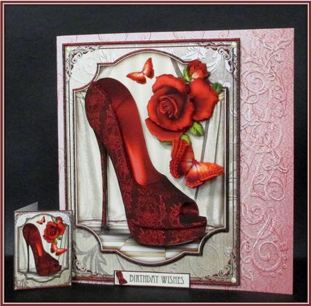 The Eccentric Red Shoe by Rae Trees