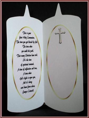First Communion Girl Is by Rae Trees