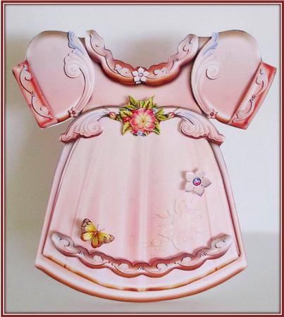 Soft Rose Baby Girl Dress by Rae Trees