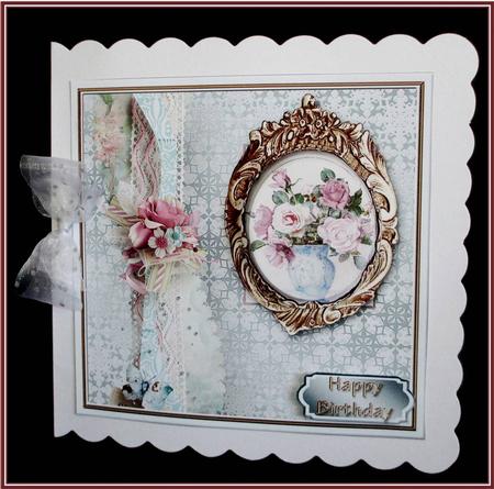 Vintage Roses by Rae Trees