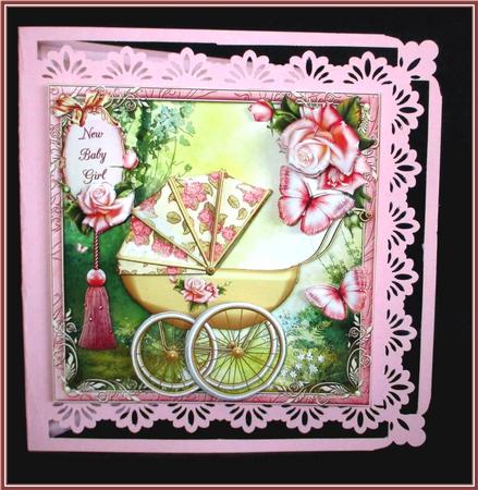 Baby Girl Forest Stroll Topper by Rae Trees