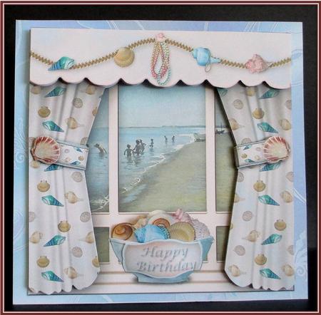 Window Dressing - at the Beach by Rae Trees