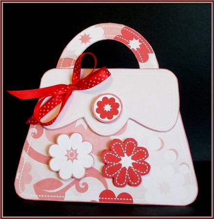 Flower Power Handbag Card Mini Kit by Rae Trees