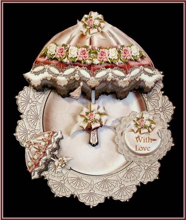 Beautiful Vintage Umbrella by Rae Trees