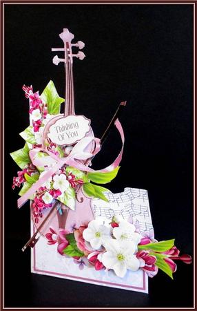 Flowers & Things Shaped Card Kit - Beautiful Music by Rae Trees