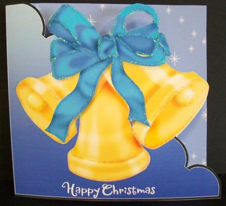 Christmas Bells Cut and Fold by Rae Trees