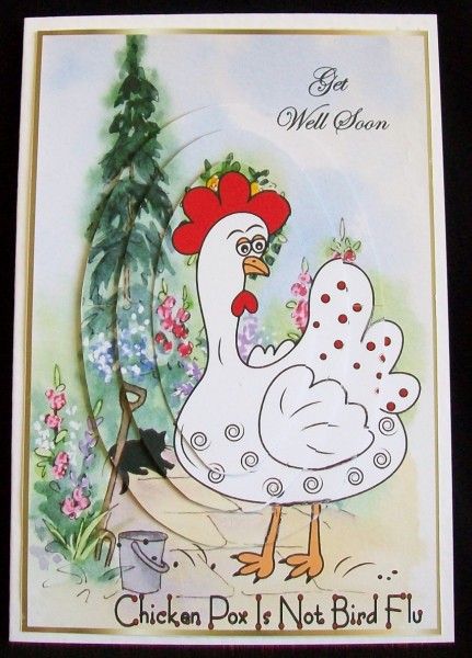 Chicken Pox is Not Bird Flue Lol by Rae Trees