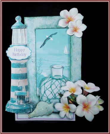 Flowers & Things Shaped Card Kit - Sea Shanty by Rae Trees