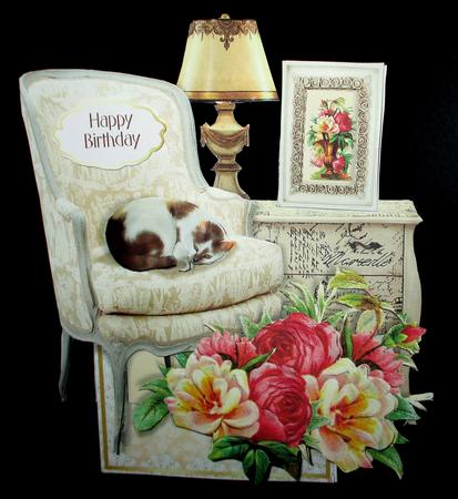 Flowers & Things Shaped Card Kit - Time to Relax by Rae Trees