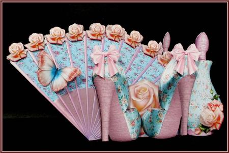 Beautiful What a Girl Wants Shaped Card Kit by Rae Trees