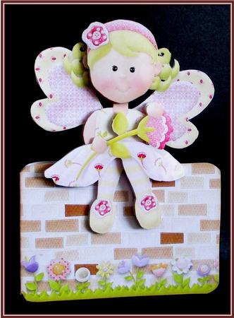 A Fairy in My Garden Over the Top Card Kit by Rae Trees