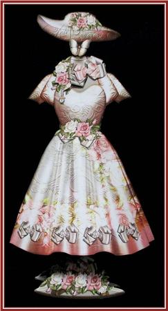 Beautiful Vintage Dress by Rae Trees