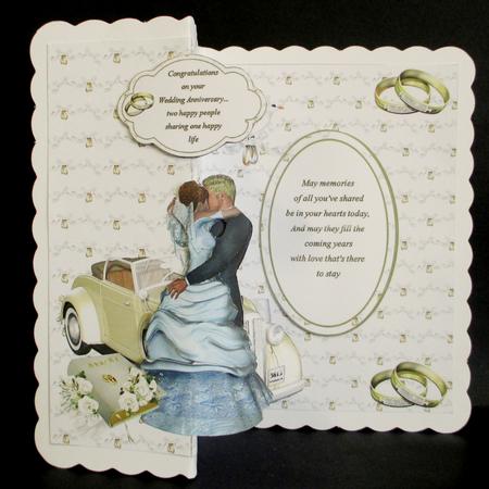 Bride and Groom Two Hearts One Love by Rae Trees