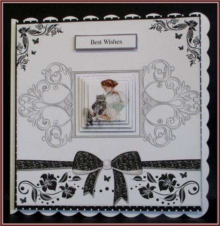 Victorian Lady 8x8 by Rae Trees