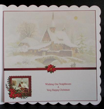 8x8 Christmas Insert Neighbours by Rae Trees