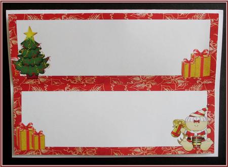 Baby Dressed as Santa with Rocking Horse Dl Insert by Rae Trees