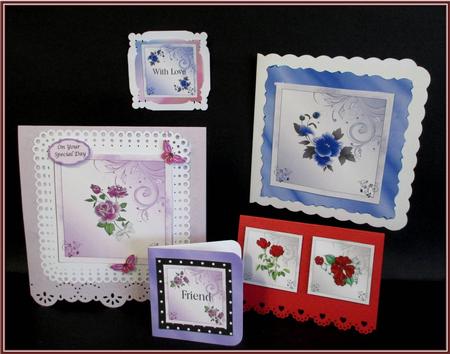 Floral Toppers Set 1 by Rae Trees