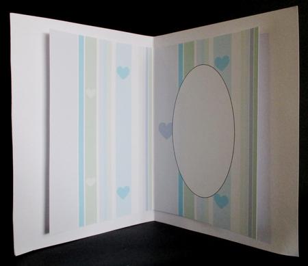 Baby Heart Stripes Insert by Rae Trees