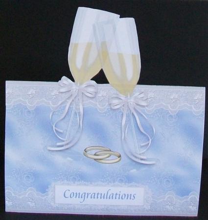 Congratulations Over the Edge Card by Rae Trees