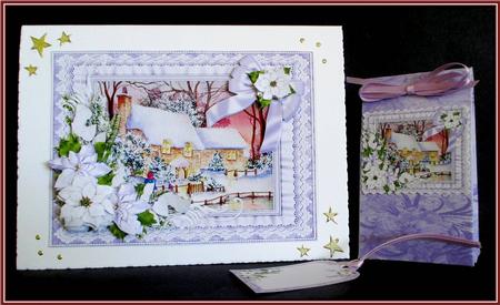 Christmas Watercolour 1 Mini Kit by Rae Trees