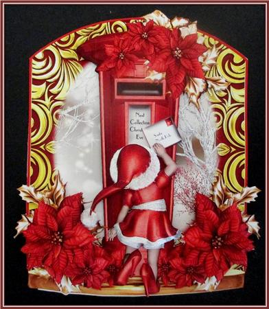 Letter to Santa Shaped Card Kit by Rae Trees
