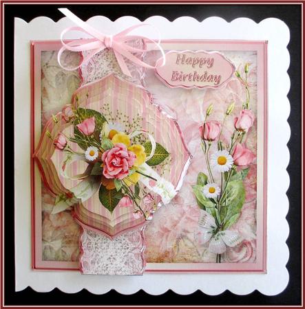 Wildflower Posy Fancy Border Mini Kit by Rae Trees