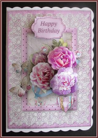 Lacy Lovelies A5 - Flowers and Butterflies by Rae Trees
