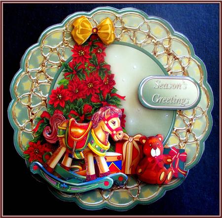 Under the Tree Medallion Card Mini Kit by Rae Trees