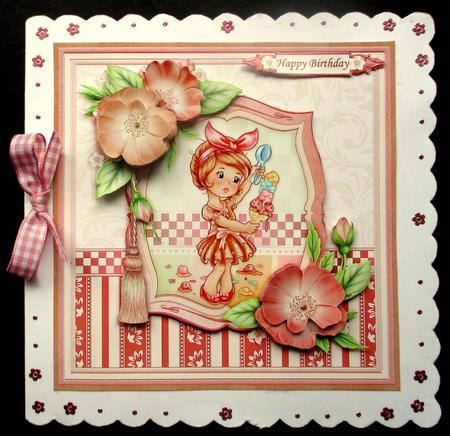 Have a Nice Day 8x8 Mini Kit & Decoupage by Rae Trees
