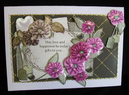 Love & Happiness Card Topper Kit by Rae Trees