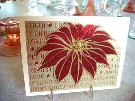 134 Poinsettia by RAE CARR