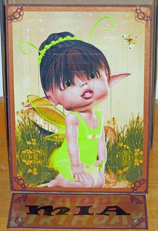 Butterfly Friend A4 Pyramage Card Kit by Raelene Power