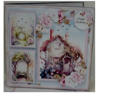 Rose Cottage 04 Mini Page Kit by Rayleen Bailey