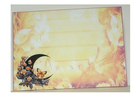Large Sending you wishes topper by Rayleen Bailey
