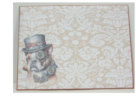 2 Steam punk Frenchie toppers 1 by Rayleen Bailey