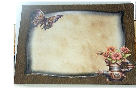 EW A4 Steampunk Girl 01 by Rayleen Bailey