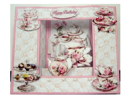 Tea Party Center Box Card Mini Kit  Featured Gallery Photo