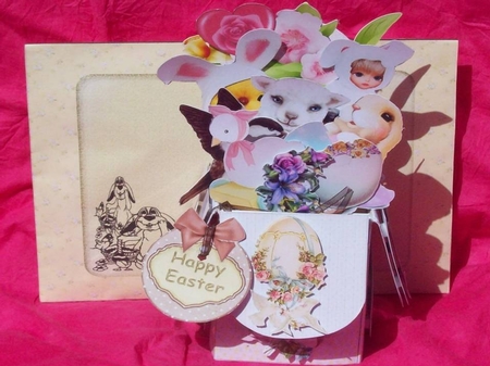 Easter Pop Up Box Card Kit by Rayleen Bailey