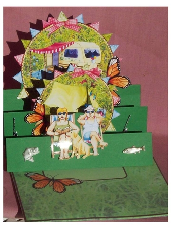 CARAVAN & CAMPING TOPPERS 1 by Rayleen Bailey