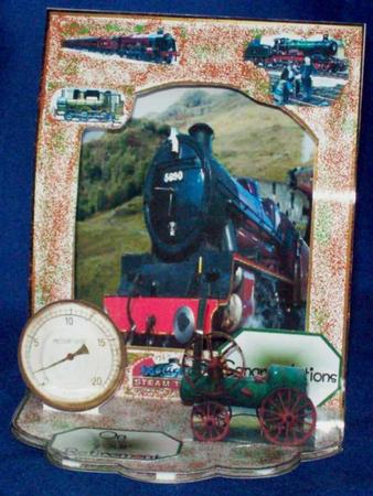 Vintage Steam Train by Rayleen Bailey